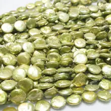 13x14 мм из натуральной монеты, бусины Fresheater Перл Loose бусы 14 цветов