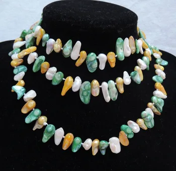 

100% NATURE FRESHWATER PEARL LONG NECKLACE-120 cm necklace