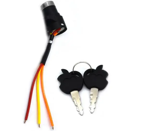 

Electric scooter electric bicycle switch Key Switch Power Lock For Electric Bike eScooter