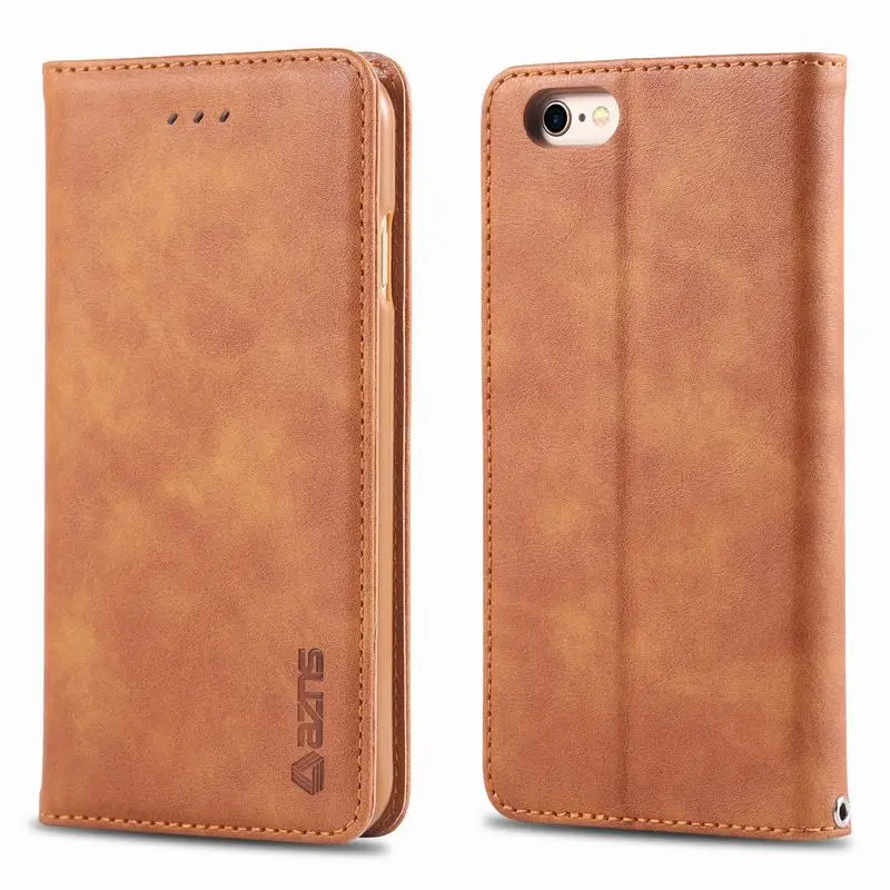 

Flip Case For iphone 6 6S Plus Luxury Case Cover Vintage With Card Slot Magnetic Leather Phone Bag For IPHONE 6plus 6splus Coque