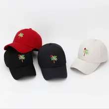 Мода Cap женщины мужчины лето Весна хлопок шапки женщин кокосового дерева твердых взрослый бейсболка snapback женщин шапки 2016