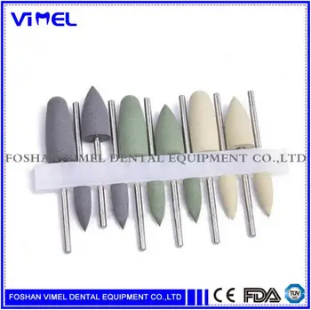 

Diamond Burs Resin Base Hidden Denture Polishing Kits for Low-Speed