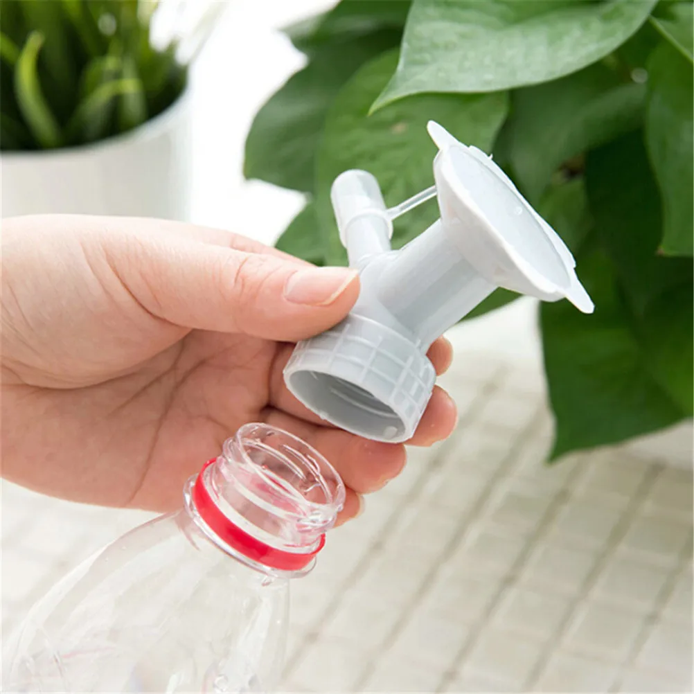 

2 In 1 Plastic Sprinkler Nozzle Flower Waterers For Bottle Watering Cans Office Sprinkler Shower Head Garden Tool Supplies