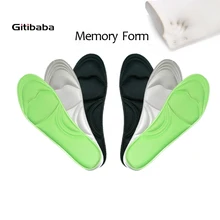 1 Pairs Memory Foam Insole Custom Foot Massage Insoles Plantar Plantillas Para Los Pies Memory Foam Insole Scholls Insoles Women