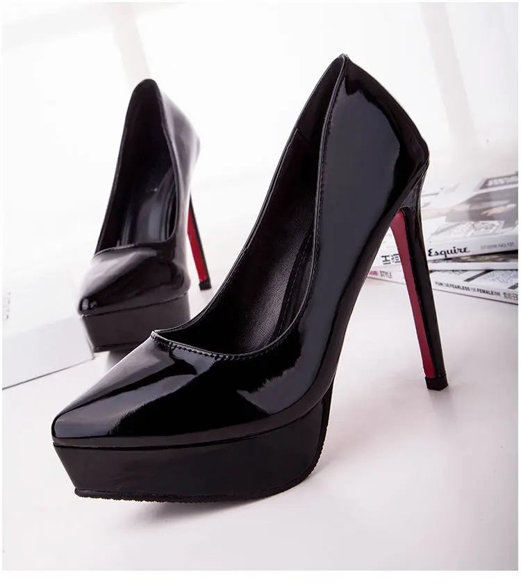 Новинка года; женские Вечерние туфли на высоком толстом каблуке наивысшего качества; цвет коричневый, черный