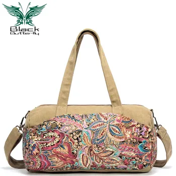 

One-shoulder bag handbag Korean version handbag cross-bag 2019 new leisure canvas bag ladies retro