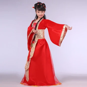 

Brand New Arrival ChineseTtraditional Girl's Ancient Infanta Peri Dramaturgic Dress 100cm-160cm AD20160407