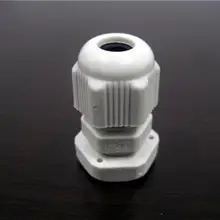 PG7 для 3-6.5 мм кабель ce 100 шт. IP68 Водонепроницаемый нейлон Пластик кабельный ввод Разъем