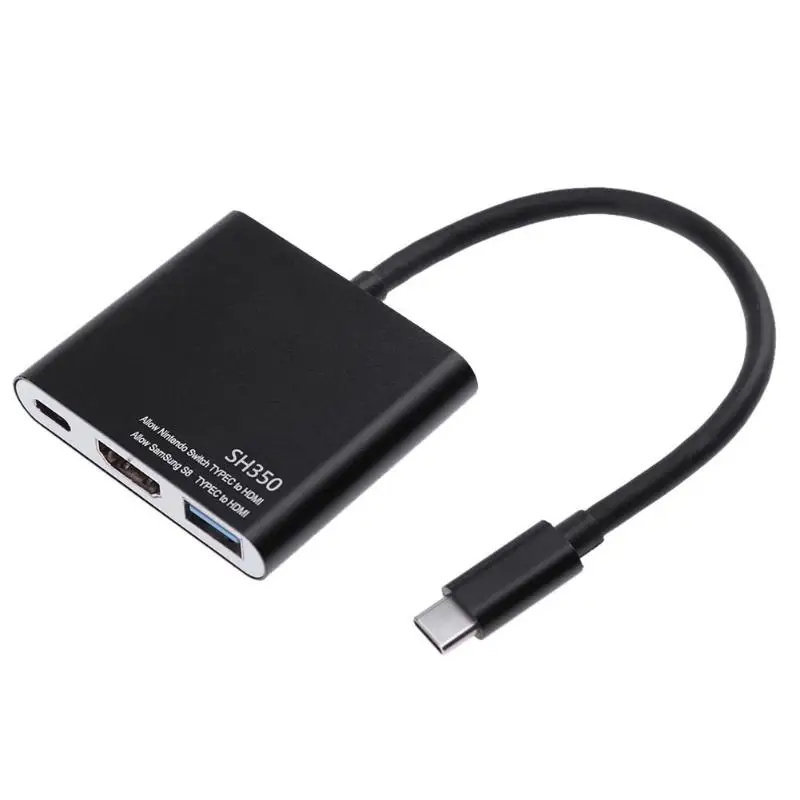 

Multi-function converter 1080P HDMI TV Dock Type-C Charging HUB Adapter adaptor Wire for NS Nintendo Switch