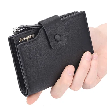 

Top 2020 Vintage Men Leather Brand Luxury Wallet Short Slim Male Purses Money Clip Credit Card Dollar Price Portomonee Carteria