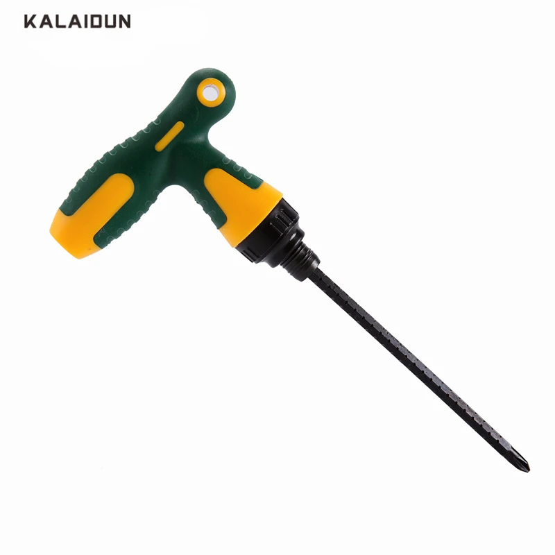 

KALAIDUN High quality Automatic Flexible hand tools Screwdriver T Type Slotted & Phillips Screwdriver set