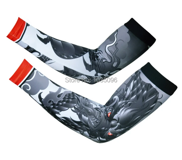 Men Bike cycling armwarmers outdoor bicycle arm sleeves breathable