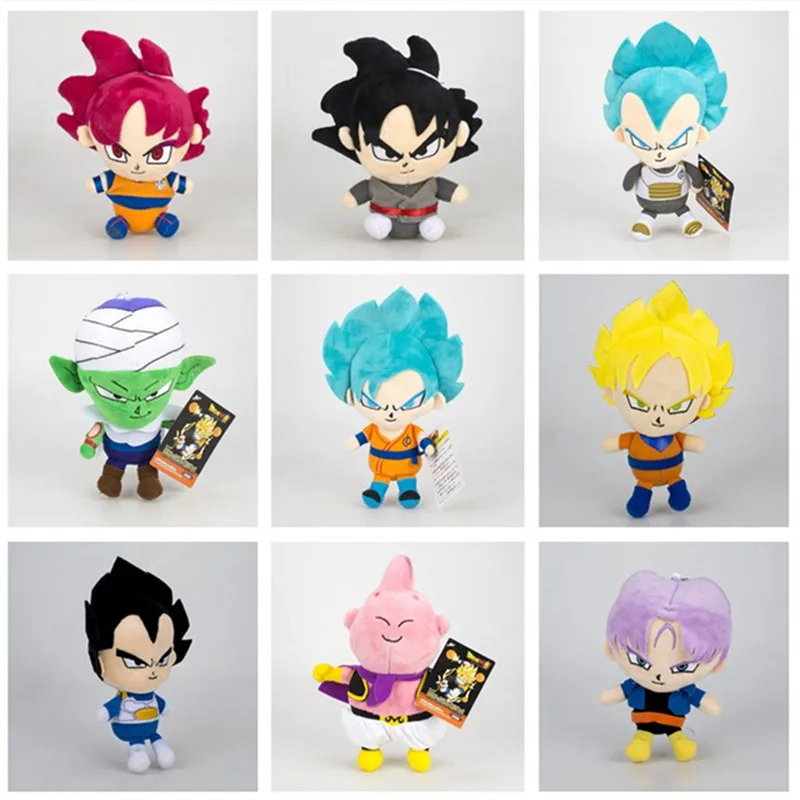 18 см kawaii Япония аниме Dragon Ball Сон Гоку какаротто Saiyan плюшевые куклы игрушки подарки для детей