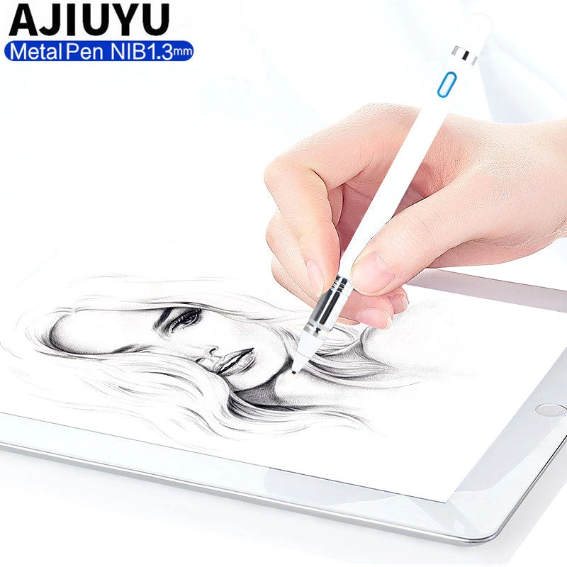 Active Pen Stylus Capacitive Touch Screen For Asus Zenpad 3s 10 Z10 Zt500kl Z500m Z301mlf Z300cl Z300 Z500 Tablet Case Metal Nib Stylus Capacitive Pen Stylusactive Pen Stylus Aliexpress