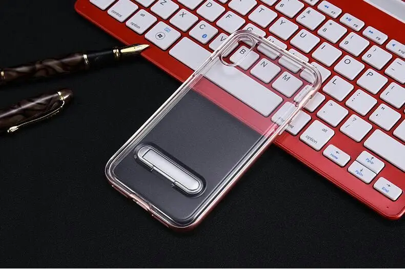 Прозрачный чехол Spigen из ТПУ + поликарбоната 100 шт./лот защитный для iphone 5 6 7 8 X XR XS Max