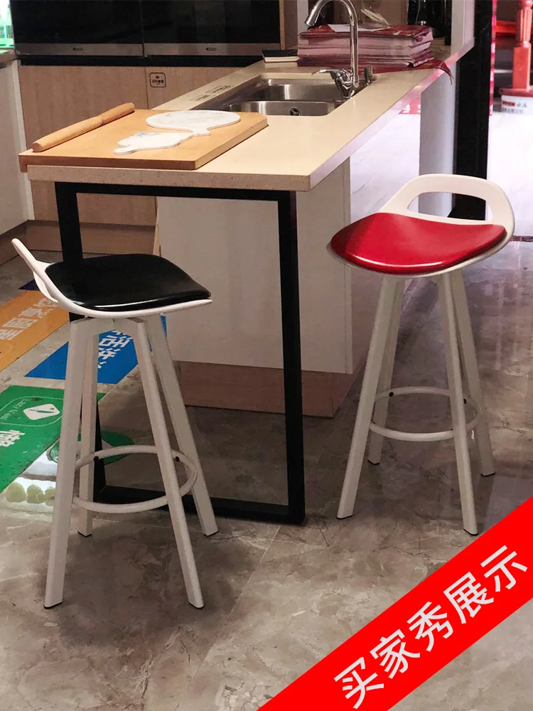 15%Iron bar stool modern minimalist high stool bar chair lift bar stool home back stool Nordic bar chair 15%Iron bar stool modern minimalist high stool bar chair lift bar stool home back stool Nordic bar chair