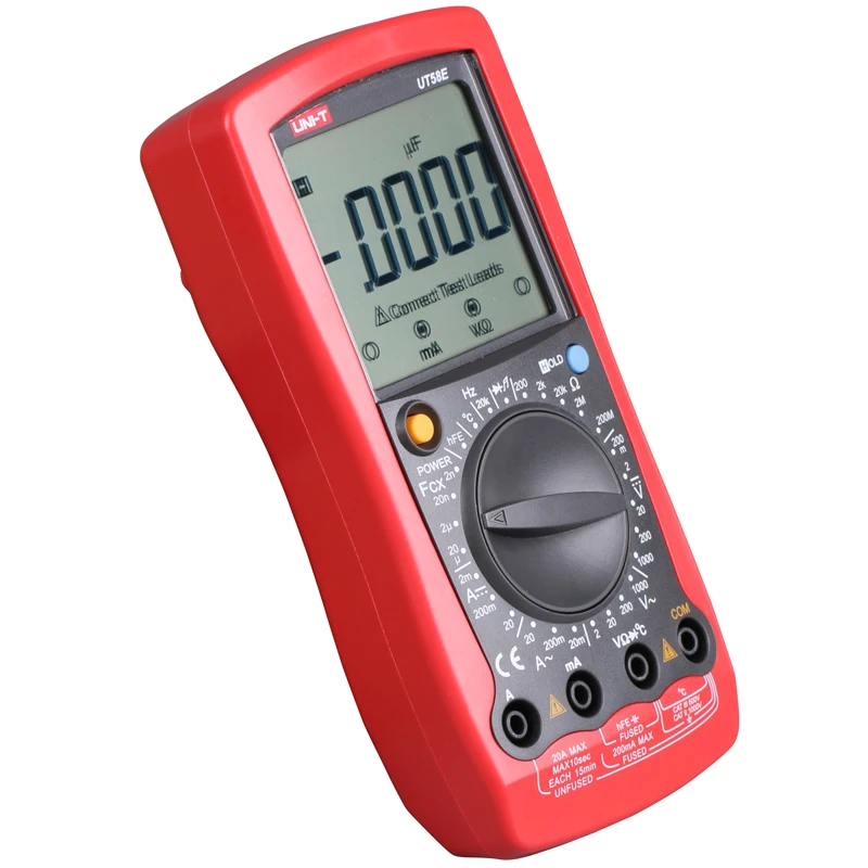 Цифровой мультиметр UT58A/UT58B/UT58C/UT58D/UT58E измеритель сопротивления частоты и