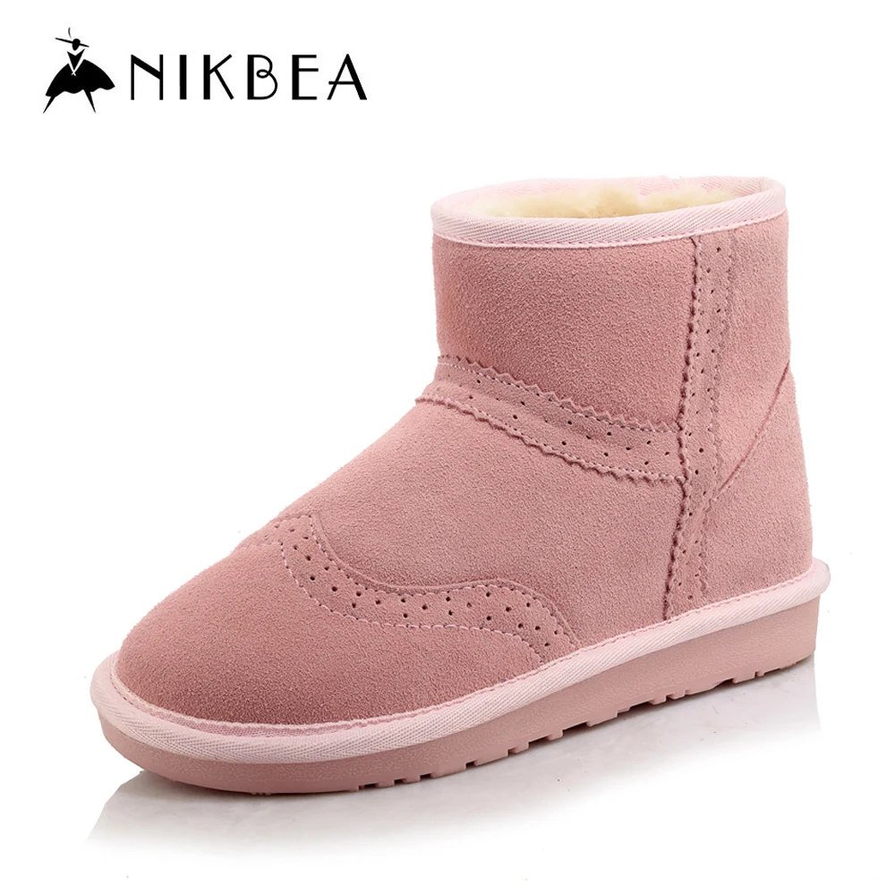 NIKBEA 2016 Ug Australia Boots Warm Women's Winter Shoes