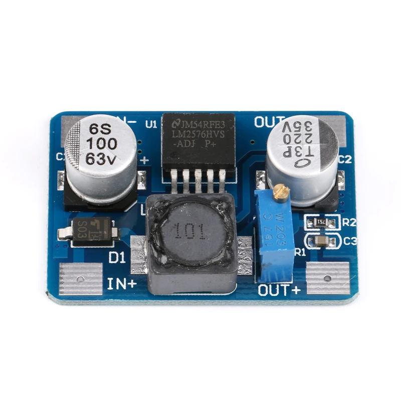 LM2576HV DC Step Down Регулируемый Модуль питания 5V 60V вход 1 25 V 26V выход|Регуляторы
