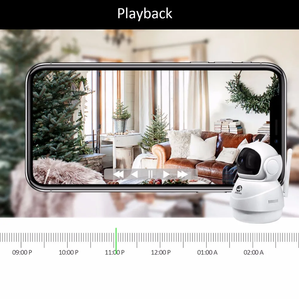 JOOAN Беспроводная ip-камера 1080P HD smart WiFi Домашняя безопасность IRCut Vision Видеонаблюдение CCTV камера для домашних животных Детский монитор