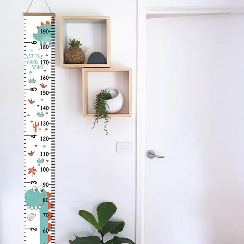Photography Props Accessories Home Children Cartoon Height Ruler Simple Creative Decorative Wall Stickers hanging painting