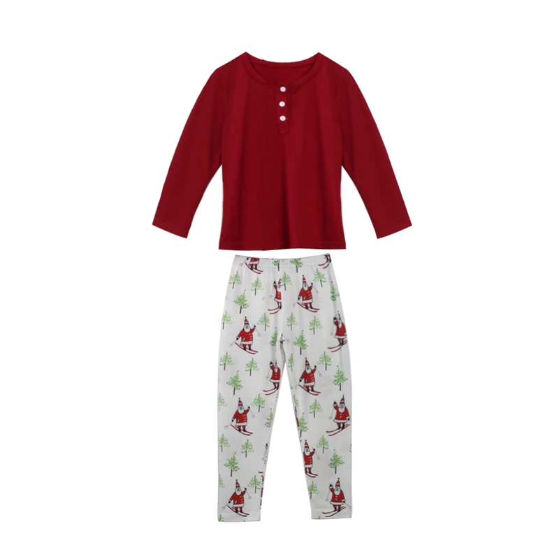 Рождественский пижамный комплект для всей семьи; Лидер продаж; Рождественская одежда для сна для мамы, папы и ребенка одежда для сна; пижамы; Новинка года; костюм для малышей осенняя одежда для всей семьи