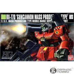 OHS Bandai HGUC 044 1/144 RX-77D Guncannon мобильный костюм сборки модель Наборы