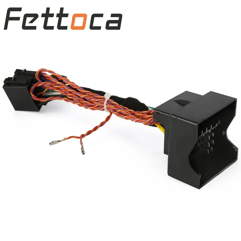 

RCD210 300 310 Upgrade to RCN210 Adapter with canbus cable CAN Cable For upgrade Golf VI Jetta 5 6 MK5 MK6 Passat B6 Polo