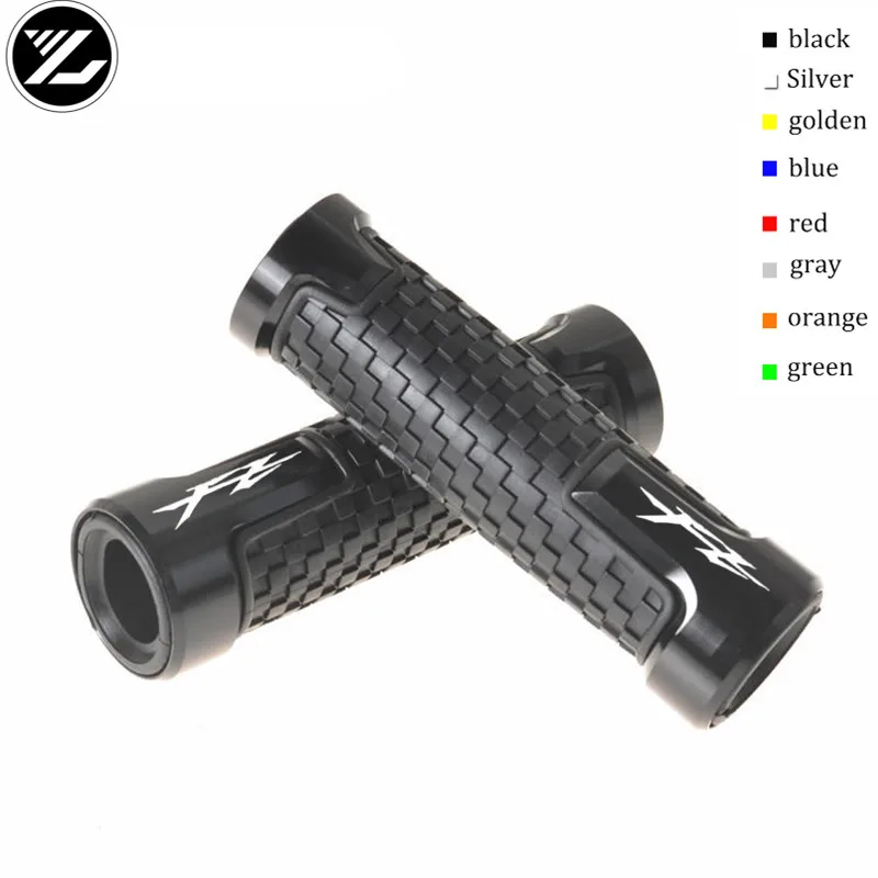Avere Fz Logo 7/8 ''22Mm Manopole Per Moto Manopole Per Manubrio Moto Per Yamaha Fz1 Fz6 Fz8 Xj6 Fz 1 Fz 6 Fz 8