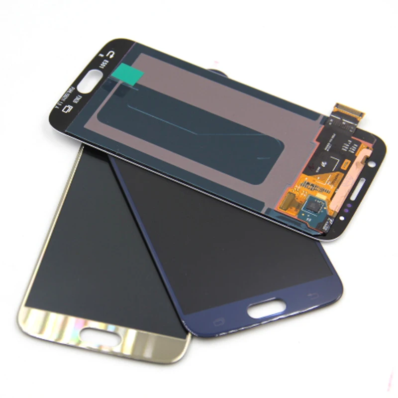 Для samsung galaxy S6 G920 ЖК-дисплей сенсорный экран дигитайзер Мобильный телефон ЖК s Замена Ремонт Запасные части