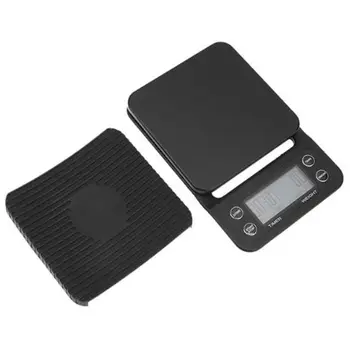 

3Kg/0.1G Lcd Electronic Digital Jewelry Weighing Home Coffee Timer Scale Mini Portable Kitchen Electronic Scales