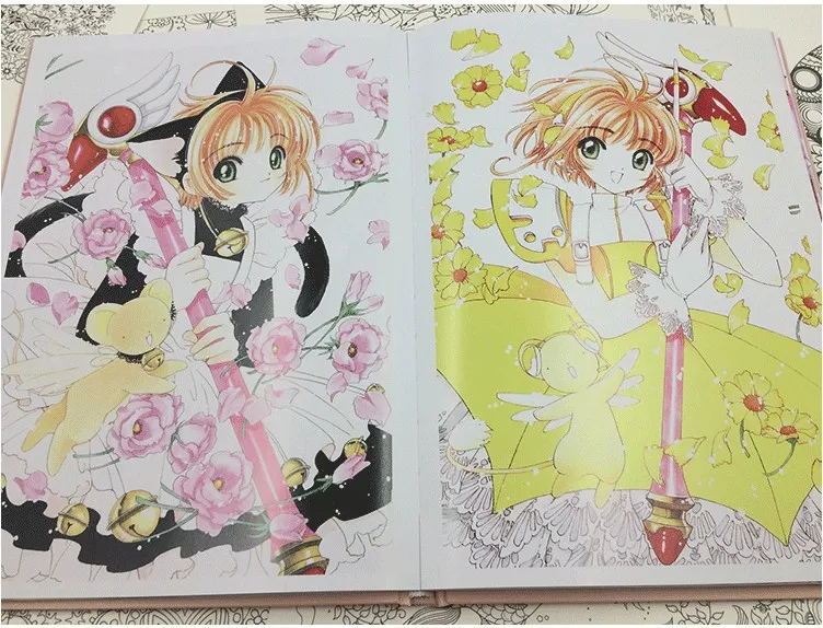 Cardcaptor sakura красочная художественная книга Ограниченная серия Коллекционное издание фотоальбом картины аниме фотоальбом