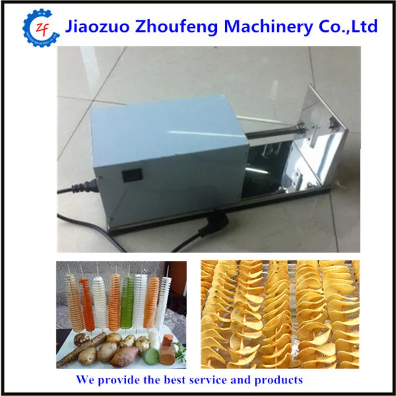 South Korea tornado potato machine electric potato spiral cutter automatic potato slicer for commercial ZF South Korea tornado potato machine electric potato spiral cutter automatic potato slicer for commercial ZF