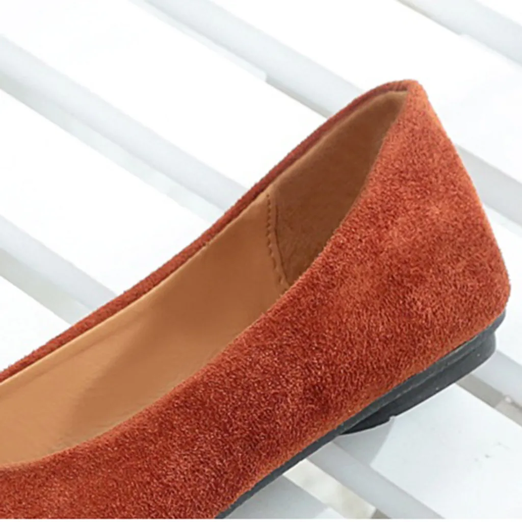 Zapatos de mujer женская модная повседневная обувь с острым носком для работы на плоской