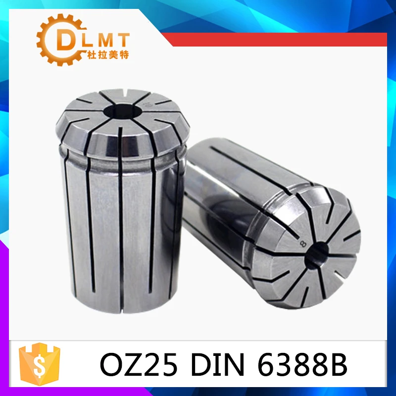 

OZ25 DIN 6388B Spring Collet Range from 3 4 5 6 7 8 9 10 11 12 13 14 15 16 17 18 19 20 21 22 23 24 to 25 mm Step 1mm