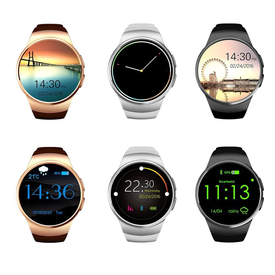 Letine Kingwear KW18 электронные наручные часы для телефона Bluetooth Смарт-часы для мужчин и женщин спортивные Смарт-часы для iOS Android PK KW88 K88h