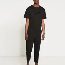 27-44! Новинка года Для мужчин одежда свободные One Piece мода досуг комбинезоны комбинезон изготовление под заказ Большие размеры певец костюмы