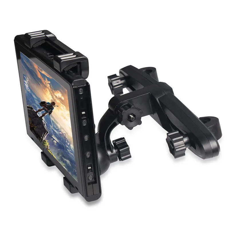 

Game Accessories Game Console Stand Car Universal Holder Adjustable 360 Degree NS Console Seat Back Holder for Nintend Switch