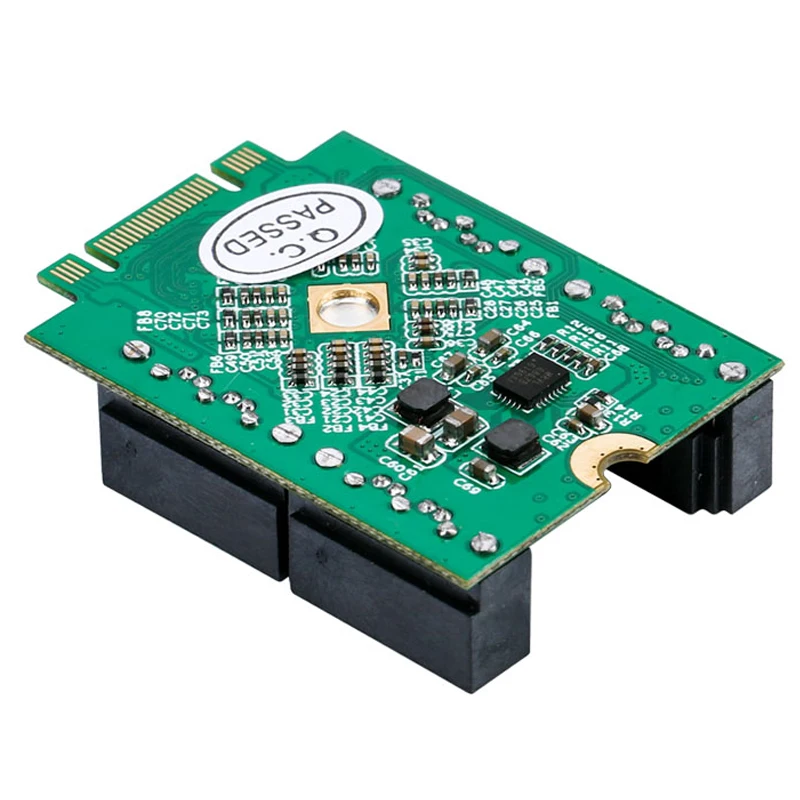  M2 Zu 4 Ports SATA 30 Controller Karte B + M key (PCI-e) NGFF zu Quad 7Pin SATA 6 GB SSD slots adap