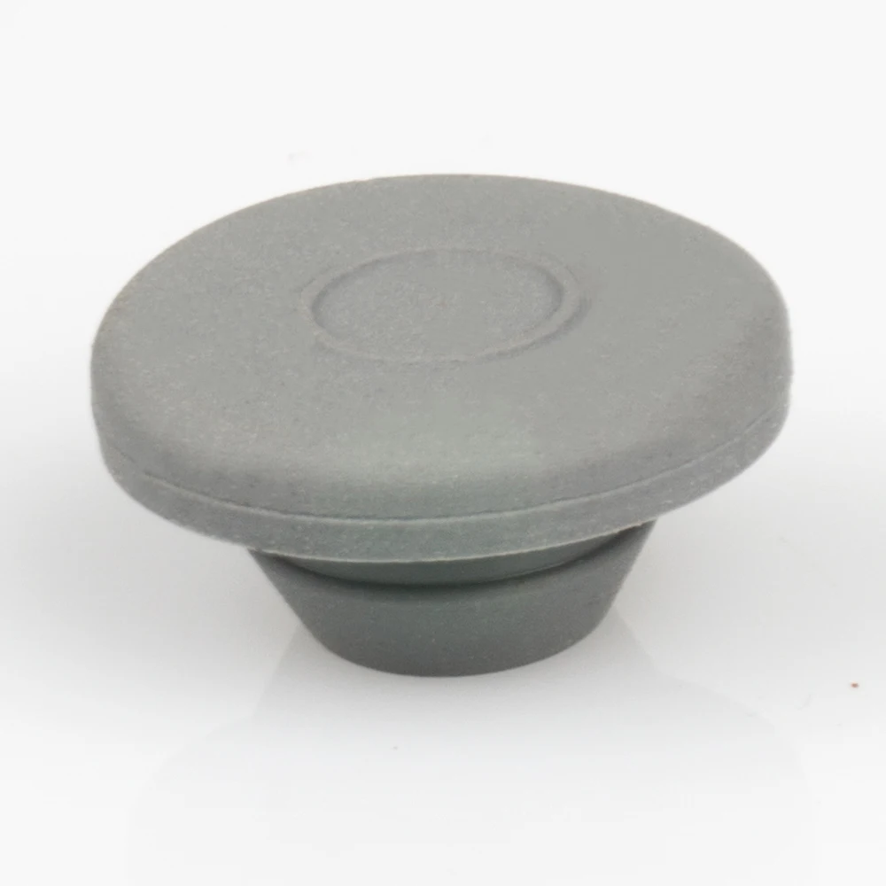 100pcs/lot 13mm 20mm Grey Color Butyl Rubber Stopper Medical Rubber for Vials Rubber Sealing Injection Vials Stopper Rubber Cap