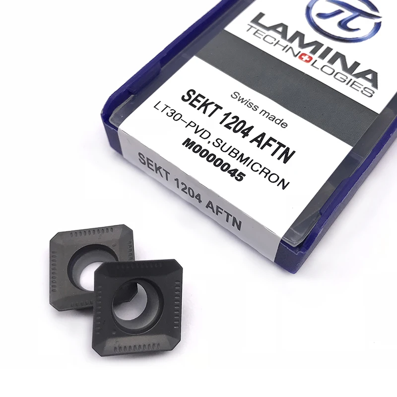 

SEKT1204 AFTN LT30 milling inserts with high quality carbide milling inserts