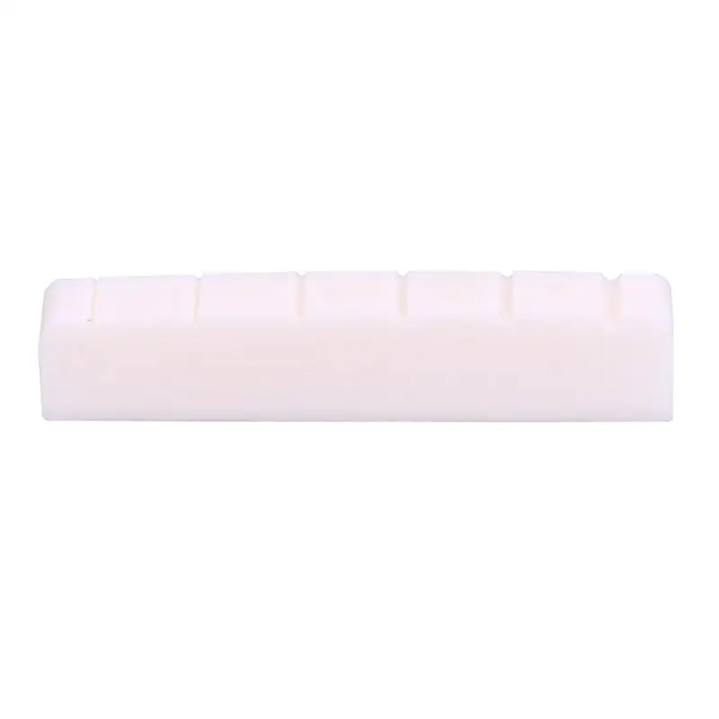 

1Pcs 43mm Lightweight Portable Beige Buffalo Bone Nut for Les Paul LP 6 String Electric Guitar White Guitar Parts Accessories