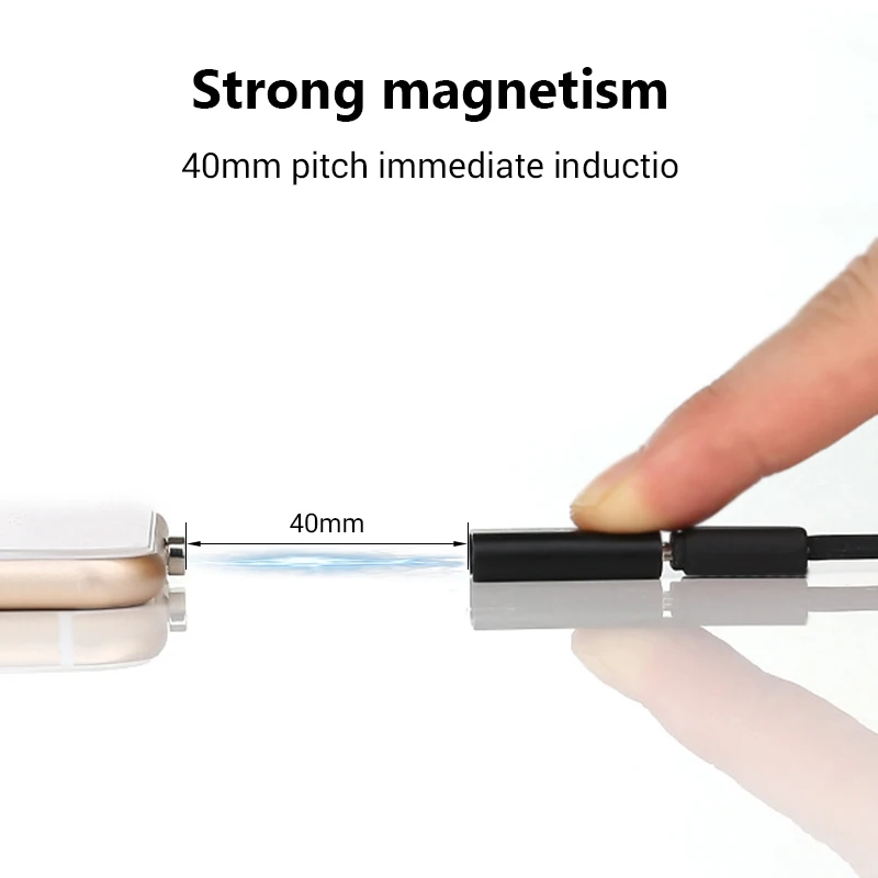 Магнитный адаптер для iPhone X XS XR 8 7 6 адаптер для мобильного телефона Магнитный зарядное устройство конвертер для магнитной зарядки дата кабель