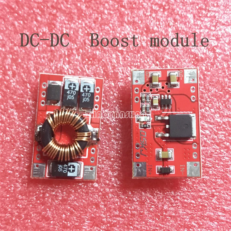 

1pcs X Efficiency 92% DC-DC Converter step up Boost Module 3V to 5V Boost Circuit Board 3A for mobile Free Shipping
