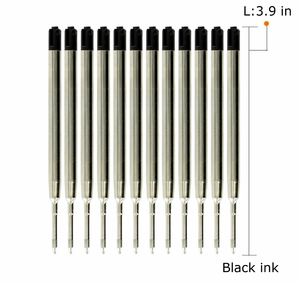 3.9 Inch Length Ballpoint Pen Refills for Parker and MengRan, Other's