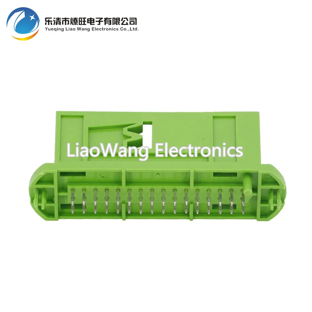 

5 Sets 32 Pin car modified computer connector plastic belt terminal DJ73280-0.6-11 32P green connector