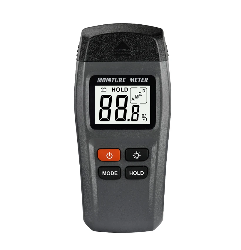 MT-15 измеритель влажности Точность измерения+/-0.5% тестер влажности для деревянного картона Гибридный измеритель влажности стен