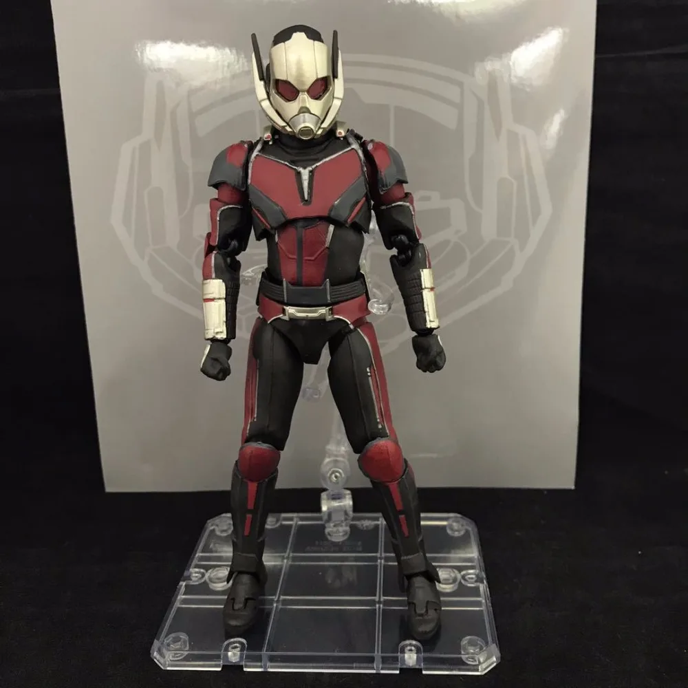 

SHF S.H.Figuarts Civil War Captain America Super Hero Ant Man PVC Action Figure Collectible Model Kids Toys Doll 17cm