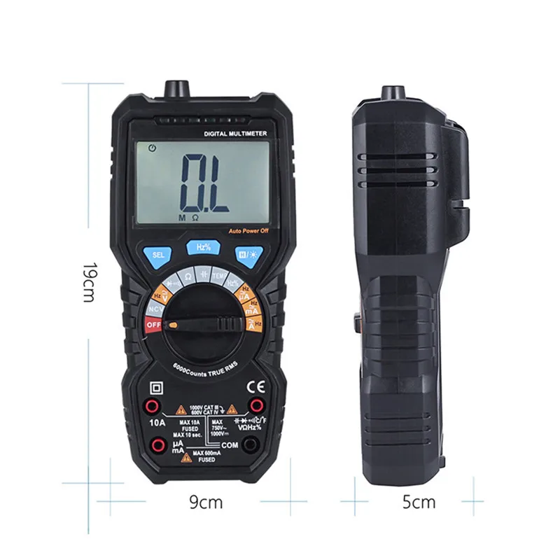

ADM08 PRO Mini Multimeter Digital Multimeter Auto Range Tester Multimetre Multi Meter Multitester