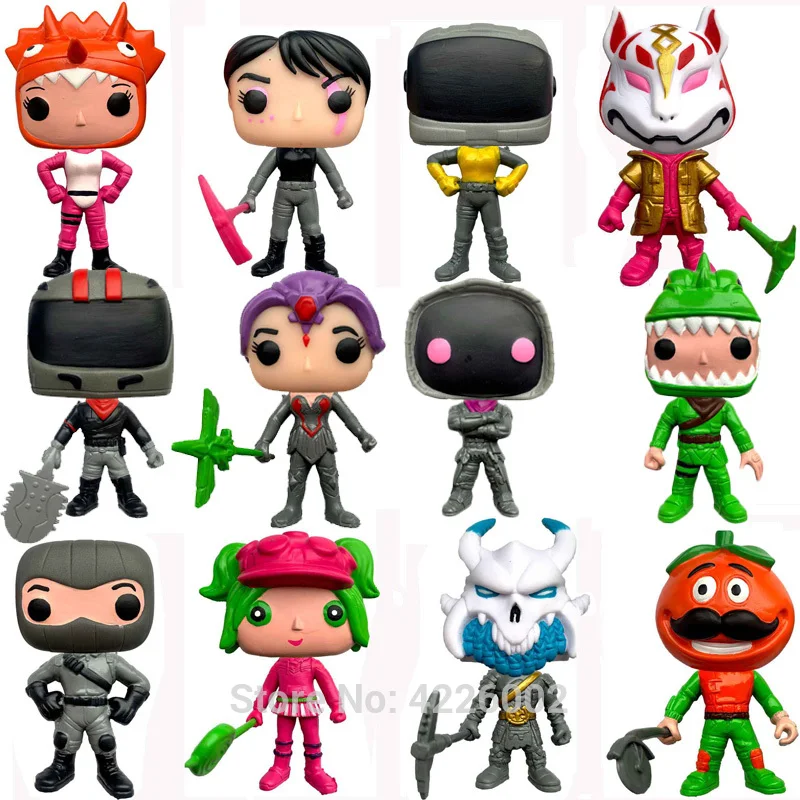 

Fortnight Game PVC Action Figures Fortniet Battle Royale Llama Heroes Weapons TPS Figurines Dolls Kids Toys for Children gift